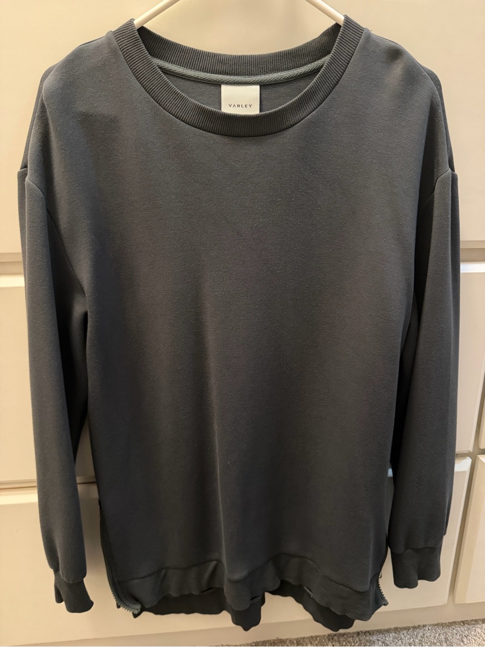 Varley Women’s Crewneck Sweatshirt in Charcoal